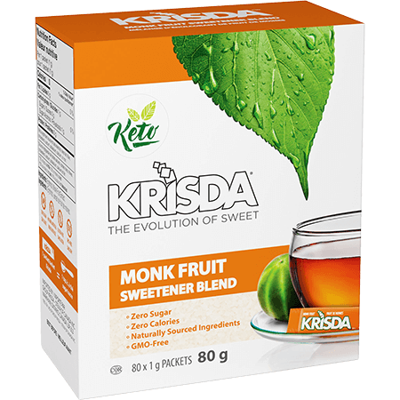 Krisda Monk Fruit Sweetener Packets